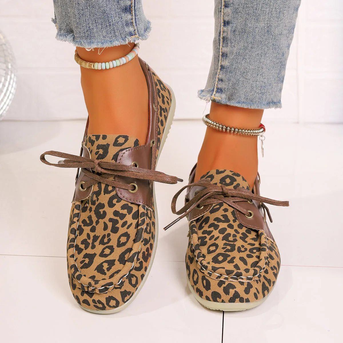 Lace Up Slip-Ons