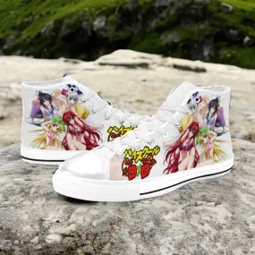 Rias Akeno Asia Koneko High School DxD Shoes High Top Sneakers for Kids and Adults